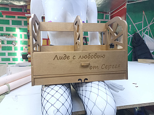 Арт шкатулка Лиде с любовью